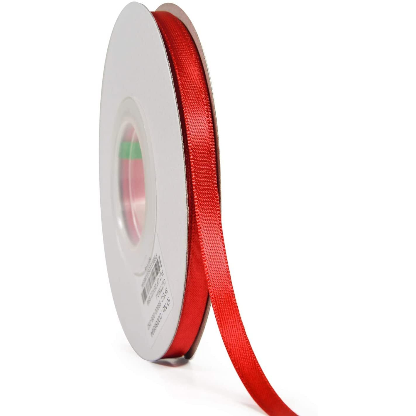 Double Face Satin Ribbon (1/4 Inch, 6 Mm, Red)