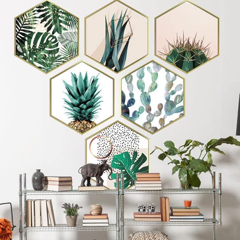 Jaamso Royals Plants And Vegetation Stickers For Walls Of Home, Wall Sticker For Living Room, Wall Stickers For Home, Wall Painting Stickers, Living Room Wall Stickers (90 Cm X 60 Cm)