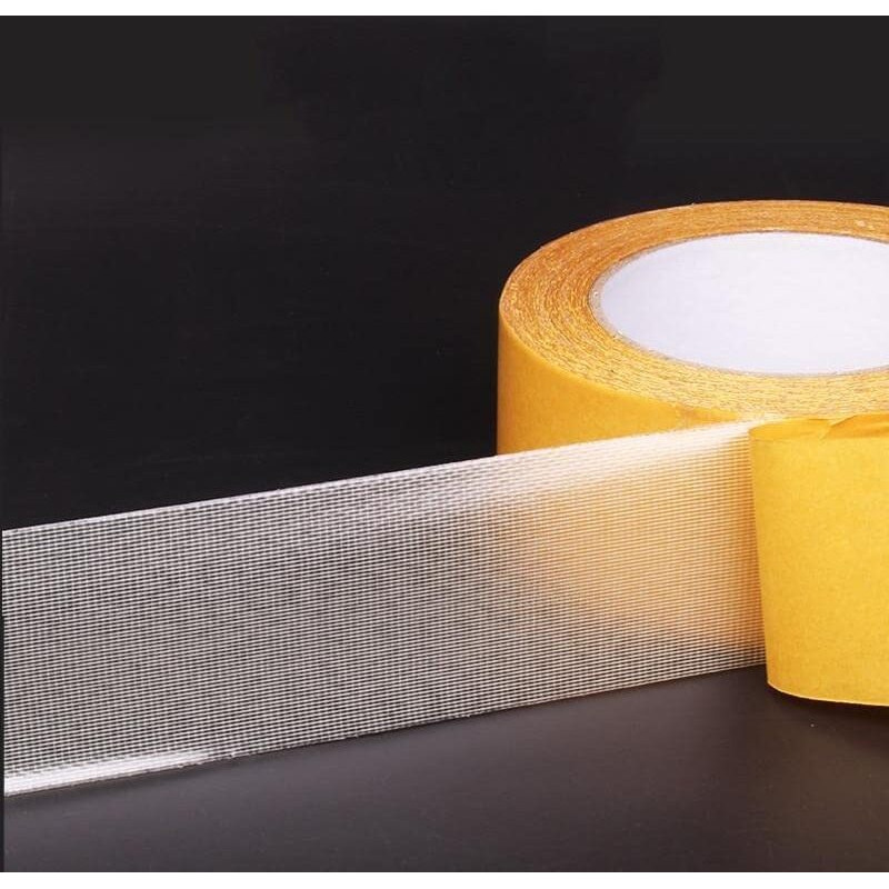 Starewa Double Sided Carpet Tape Heavy Duty, Super Strong Sticky Tape For Carpet, Non Slip Waterproof Removable Mesh Grid Suitable For Hardwood Floors, Mats,Wall Hanging,N(5 Cm * 5 M)