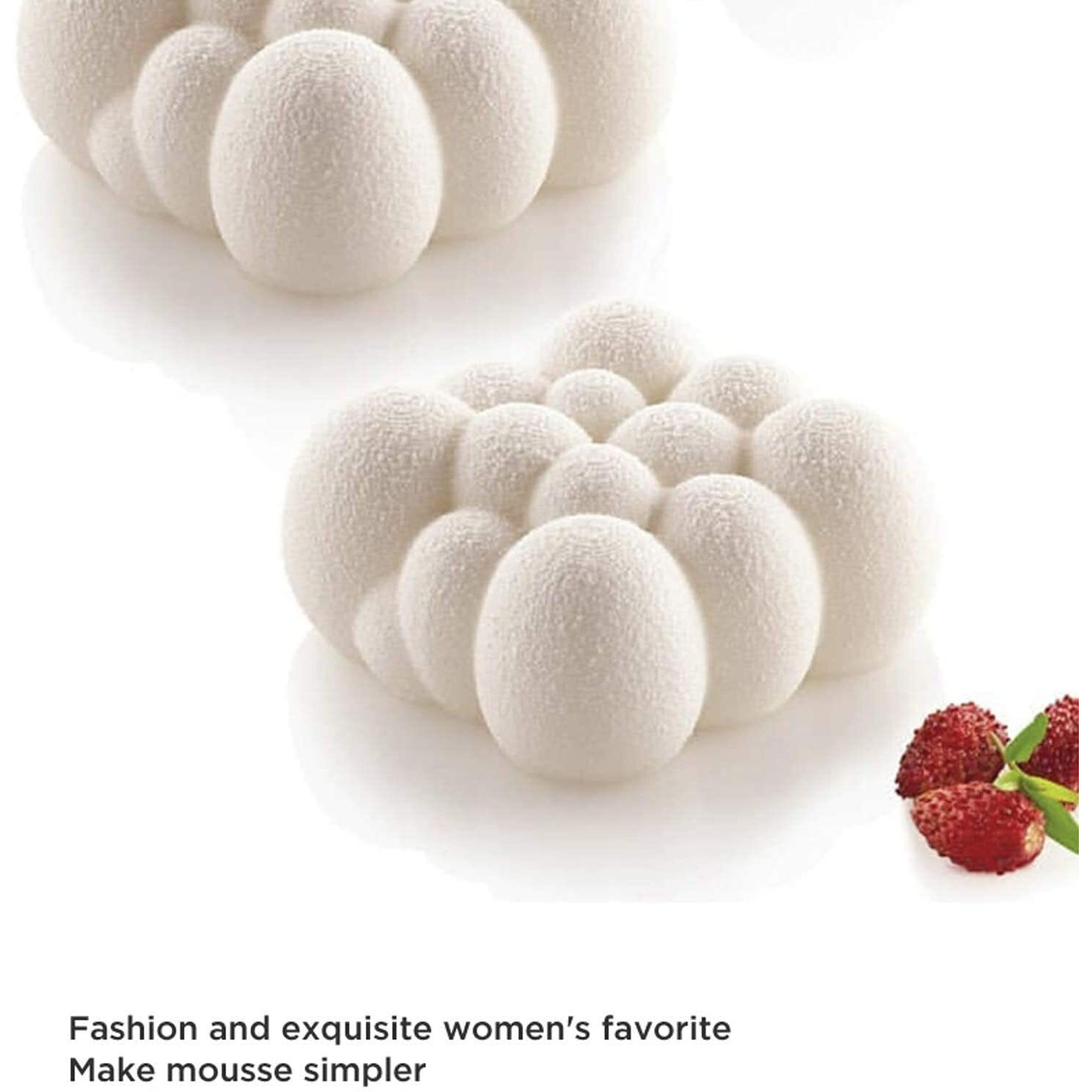 Perfect Pricee Silicone Mould For Soap Cake Muffin Cupcake Soap, Resin Art, Candles Making Mould (Cloud Bubble Mould)