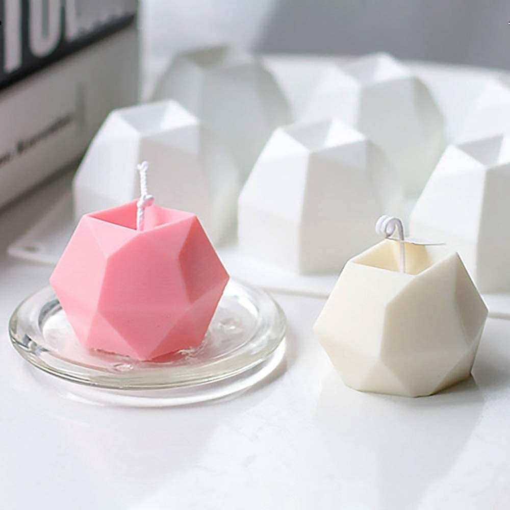 Perfect Pricee Silicone Mould For Soap Cake Muffin Cupcake Soap, Resin Art, Candles Making Mould (Diamond Mold)