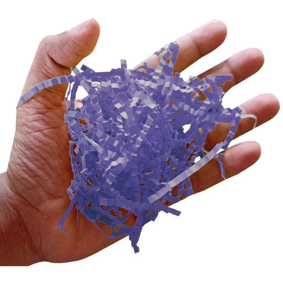 Diy Crafts Pack Of 1 Pc, Purple, Crinkle Cut Paper Shred Filler For Gift Wrapping & Basket Filling -Purple Kitc(Pack Of 1 Pc, Purple)