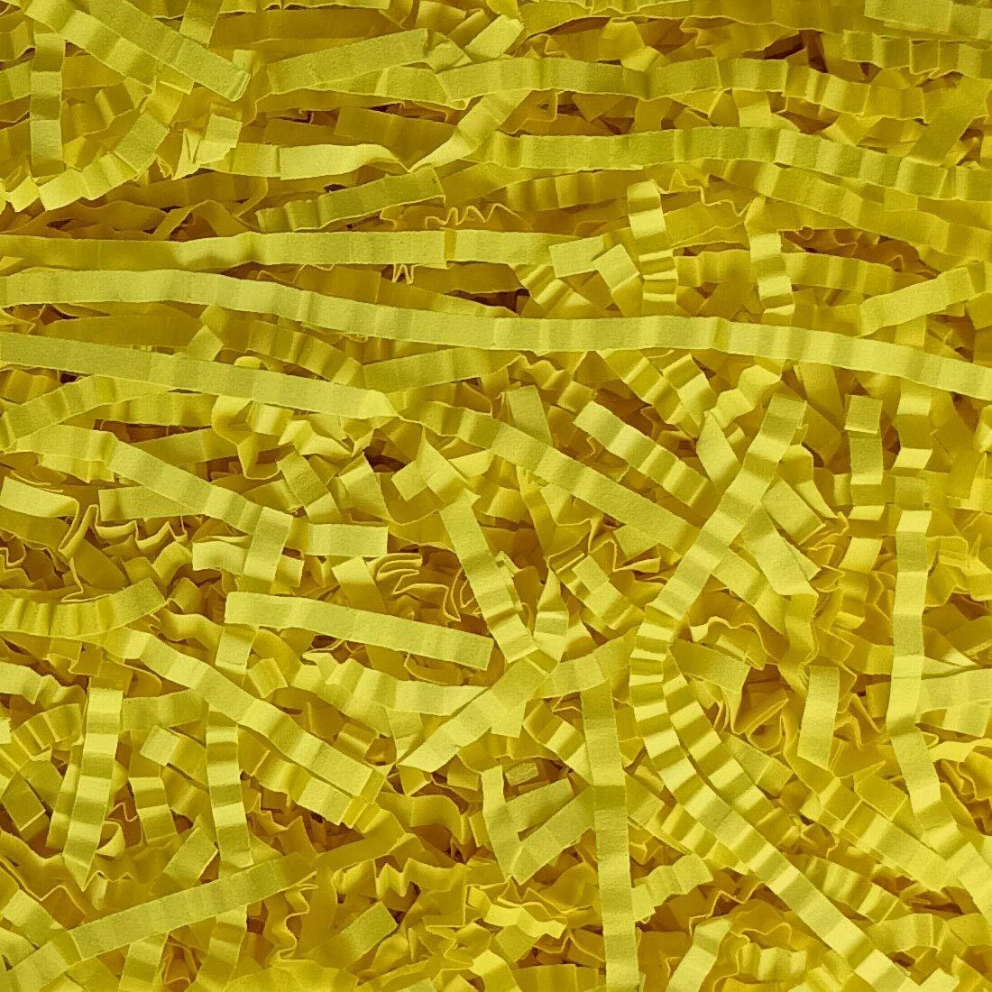 Diy Crafts Pack Of 2 Pcs, Yellow, Crinkle Cut Paper Shred Filler For Gift Wrapping & Basket Filling -Yellow Kit(Pack Of 2 Pcs, Yellow)