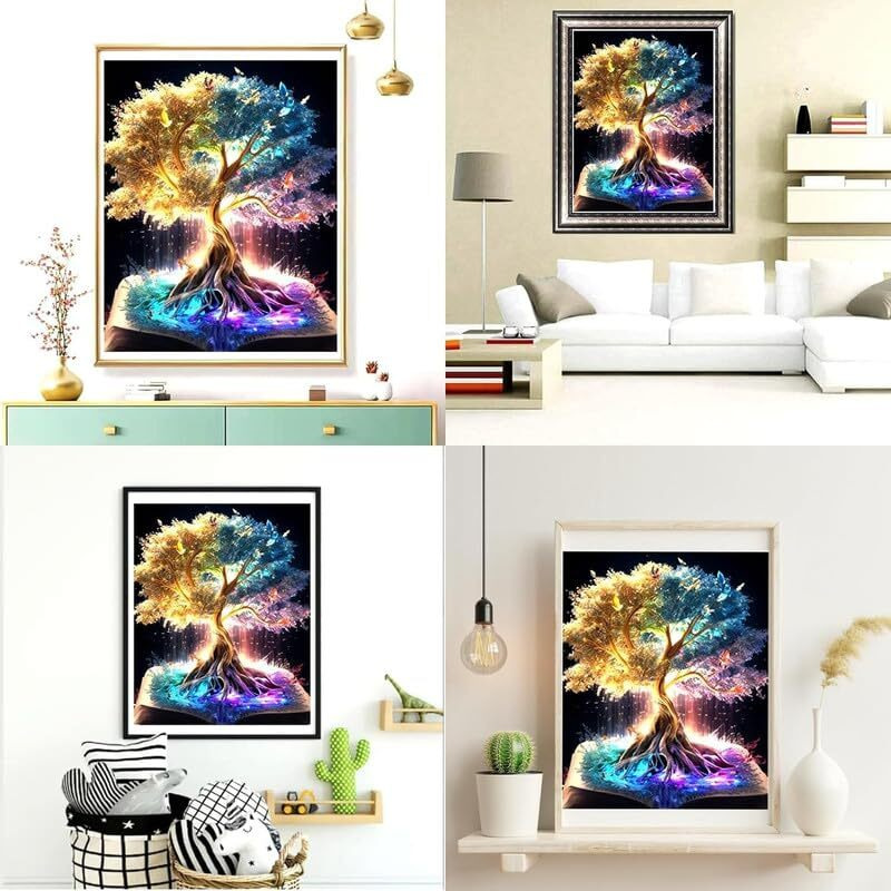 Godfly Digital Diy 5D Diamond Painting Kit Suitable For Adults And Children Full Diamond Embroidery Painting Gifts Arts Crafts For Home Dcor (30Cm X 40Cm) (1Pcs)(Model- 404)