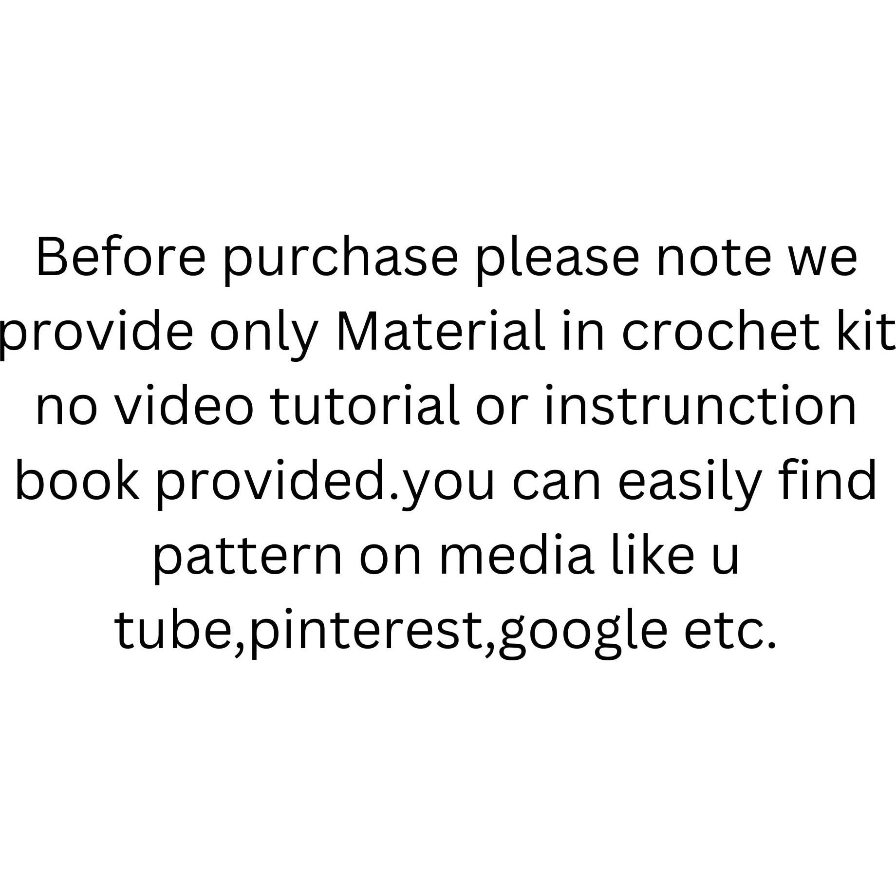 Prapti Handicrafts Crochet Tulip Flower Kit, Adult Craft Set With Yarns (Tulip Flower)