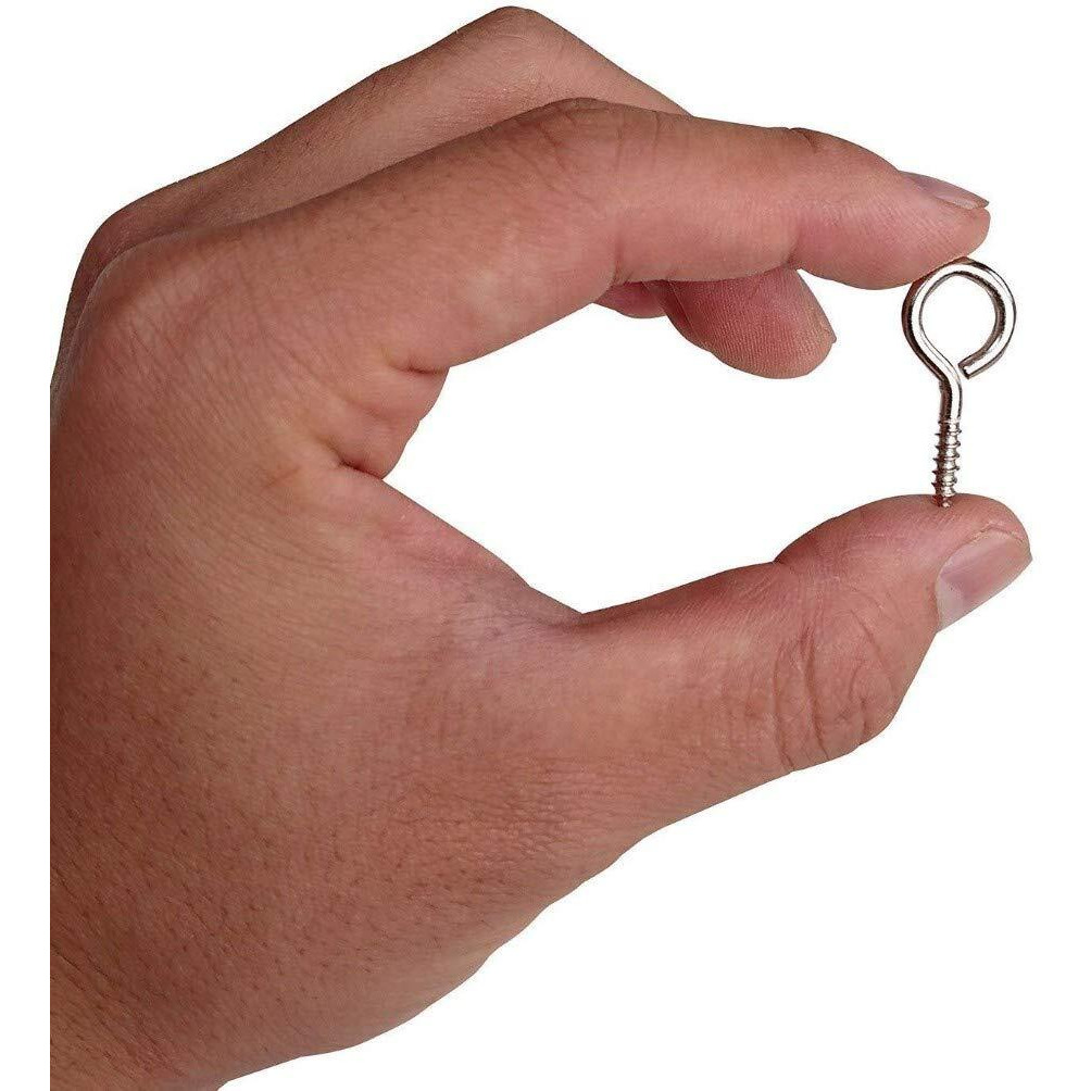 Diy Crafts Design  No 1, Pack Of 50 Pcs, Mini Screw Eye Pin Peg For Crafting, (Design  No 1, Pack Of 50 Pcs)