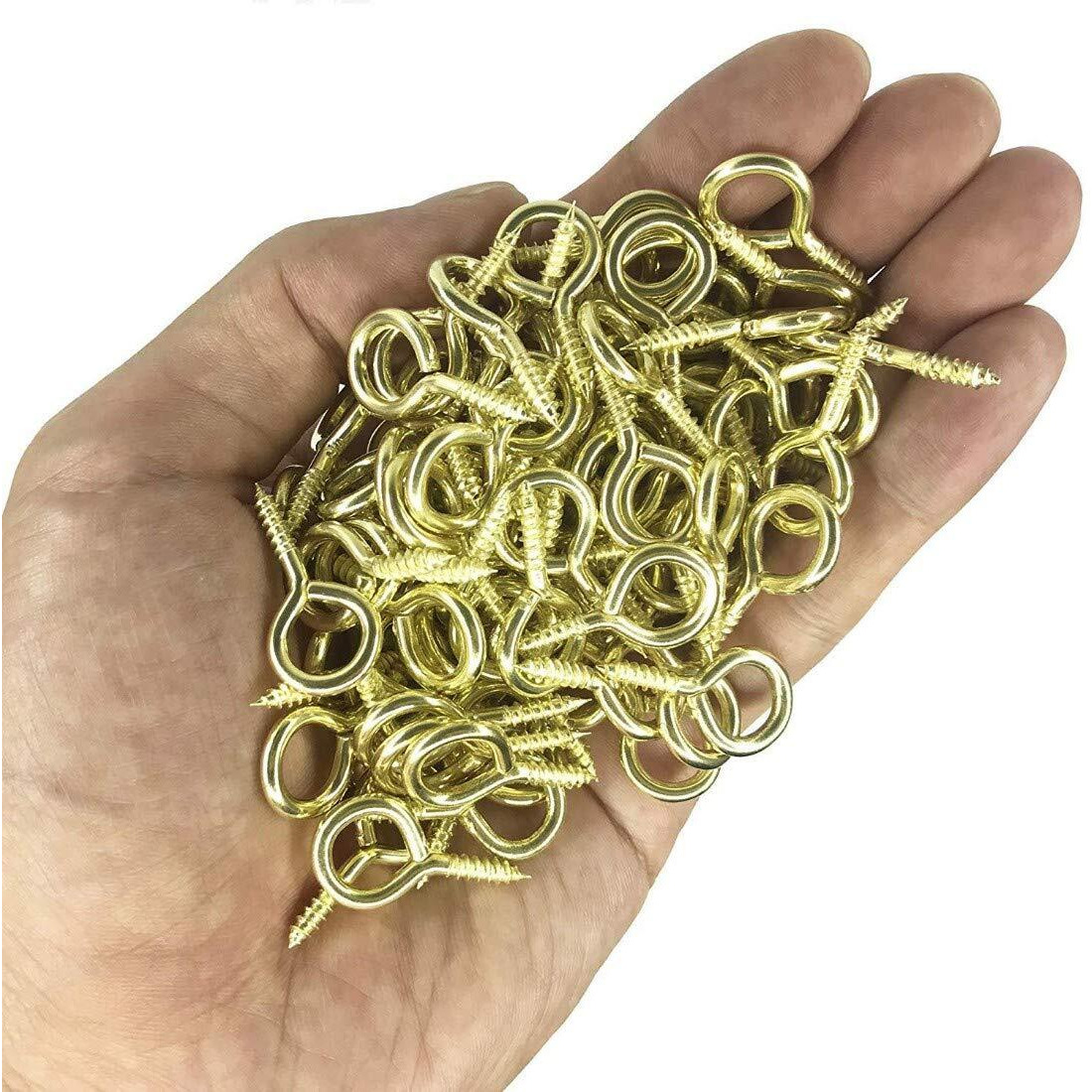 Diy Crafts Design No  6, Pack Of 100 Pcs, Mini Tone Screw Eyes Pin Findings Jewelry Making Find (Design No  6, Pack Of 100 Pcs)