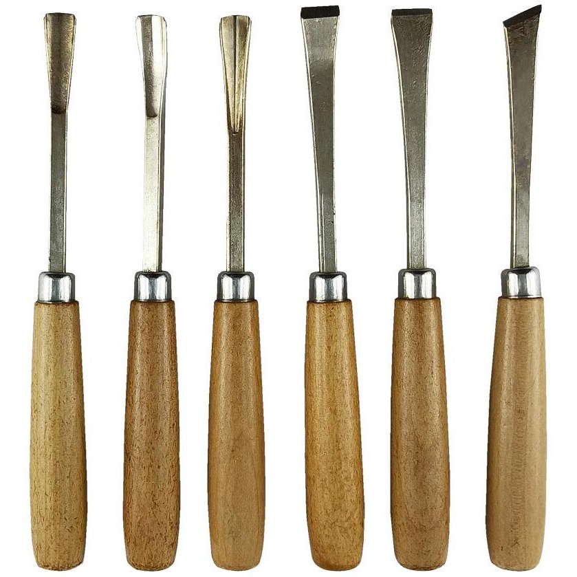 Diy Crafts Pack Of 5 Pcs, Diy Crafts 6 Pcs/Set Wood Carving Hand Chisels Set Professional Diy Woodworking Sculpting Hand Tools Chisel Sharp Woodworking For Carpent (Pack Of 5 Pcs, Diy Crafts)