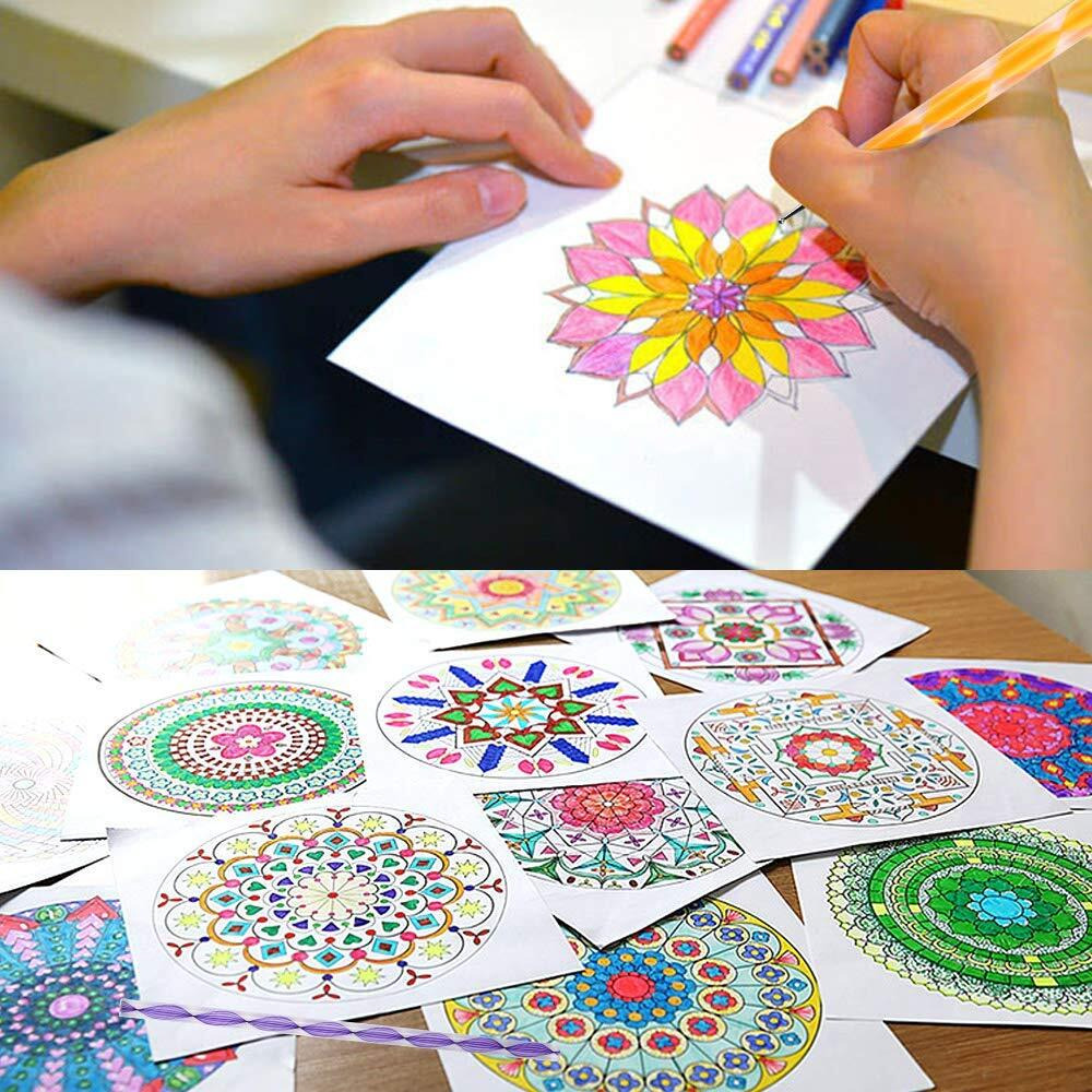 Oytra 8 Piece Mandala Dotting Set Acrylic Rod For Clay Pottery Ceramic And Polymer Clay