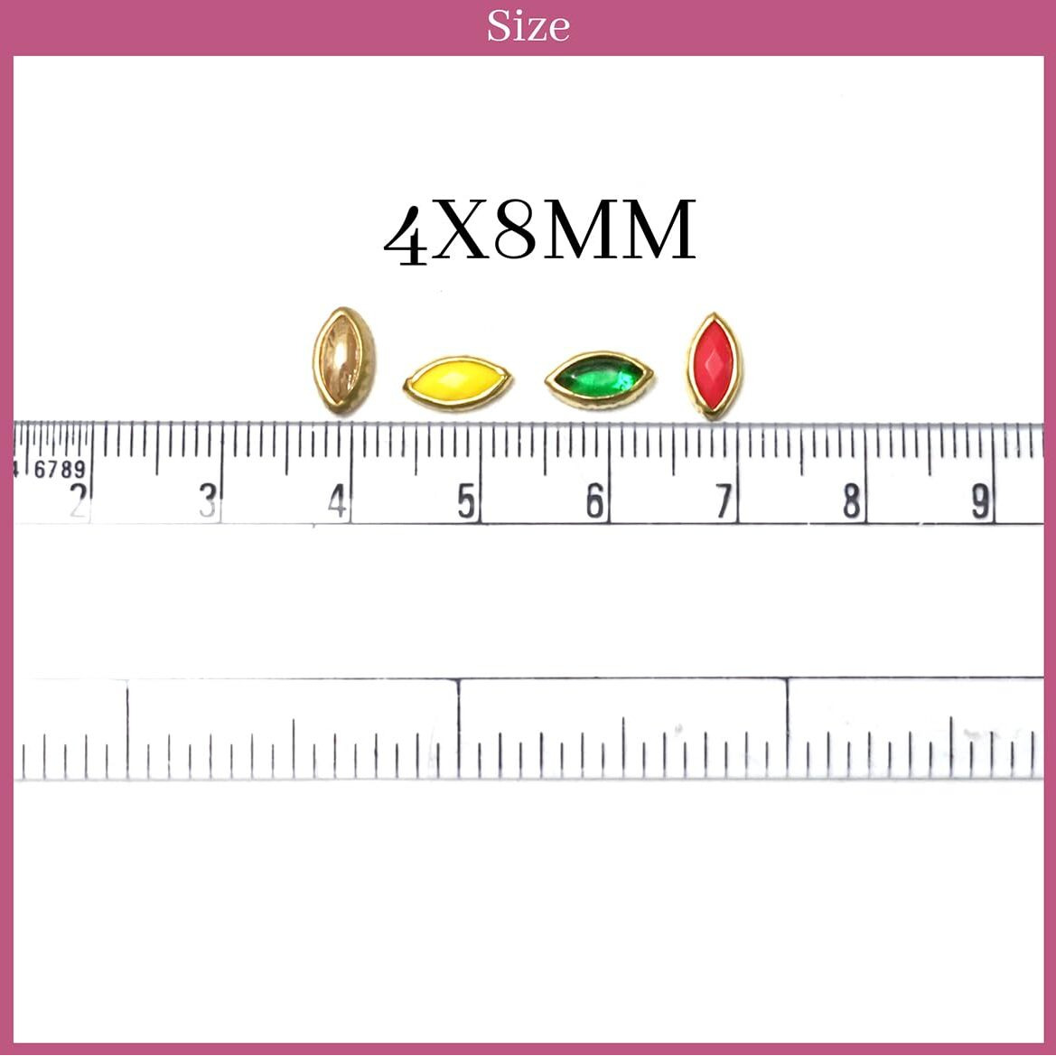 Embroiderymaterial Glass & Resin Flat Glue On Kundan Stones Beads For Craft, Jewellery Making, Bangles Work, Maggam Work Material, Stones For Embroidery Work, Aari Work (500 Pieces, 50 Piece Of Each)