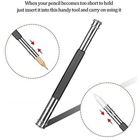 Corslet 29 Pcs Drawing Pencil Set For Artists Sketching Kit Art Tool With Graphite Charcoal Pencils, Paper Erasable Pen, Craft Knife Lightwish (With Canvas Rolling Pouch)