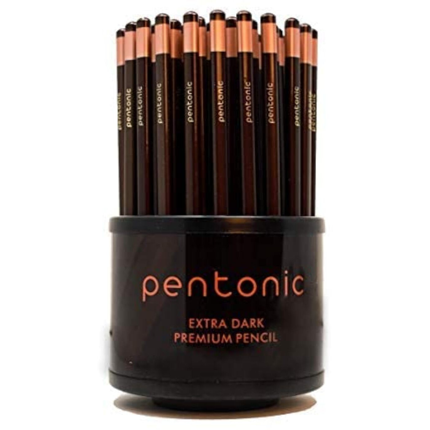 Pentonic Extra Dark Graphite Pencil Tumbler Pack | Hb2 Lead | Set Of 50 Pcs