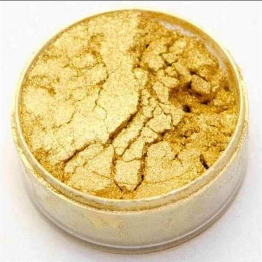 Mica Powder Mica Pigment Powder For Epoxy Resin,Soap Making,Lip Gloss Pigment,Nail Art,Candle Making Slime Dye ((Gold Pack))