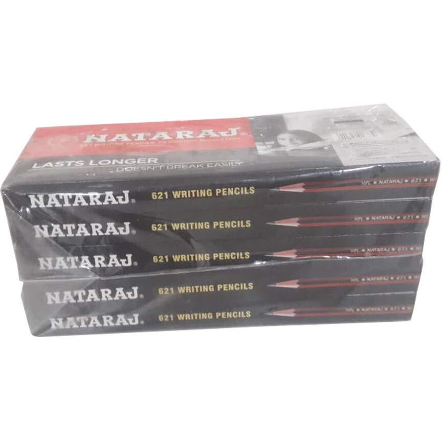 Nataraj 621-Writing Pencil-100 Pieces,Black