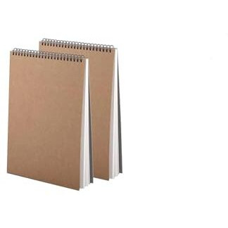 Eclet 50 Sheet A4 Sketchbook Pack Of 1-140 Gsm| Top Spiral-Bound Sketchpad For Artists | Sketching And Drawing Acid Free Paper, For Doodling For Professional & Acadmic Use