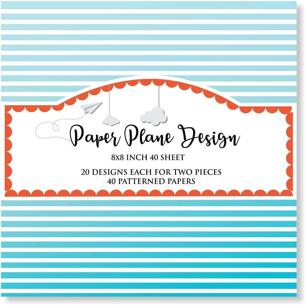 Printelligent Multiple Pattern Art And Craft Sheets For Decoration And Gift Wrapping (Pack Of 40 Sheets