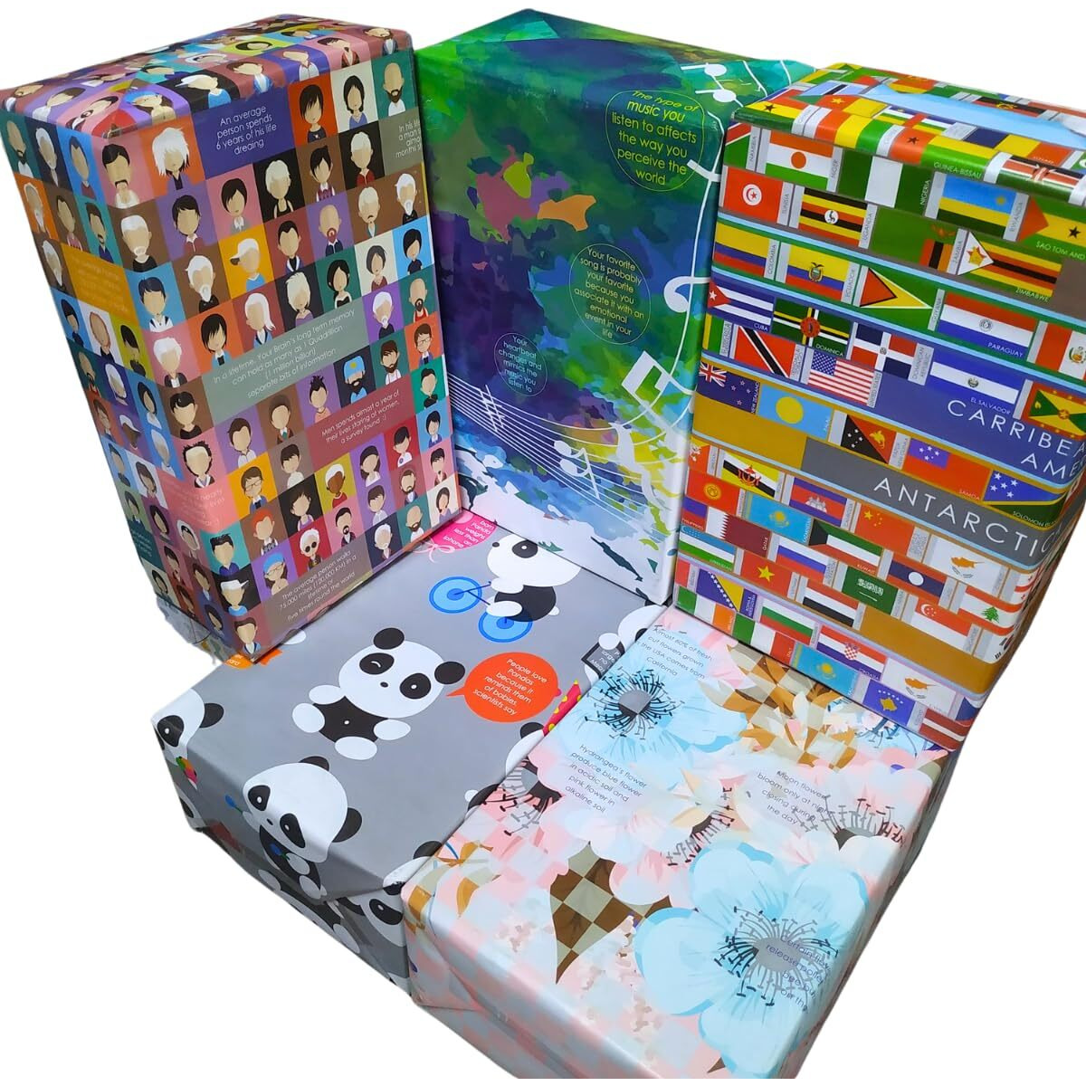 Evince - Thoughtful Presentations 10 Gift Wrapping Paper Variety | All Occasions | Birthday Baby Shower Anniversary Diwali Christmas New Year Gifts