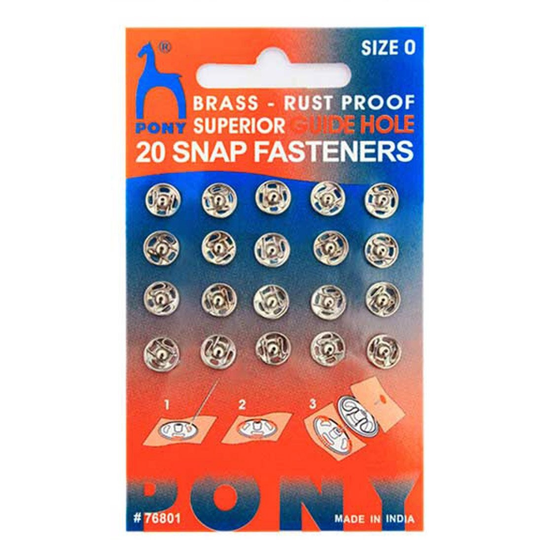Embroiderymaterial 7 Mm Silver Pony Tich Buttons (Fancy Buttons/Snap Buttons/Clip Buttons/Chit Buttons/Hook Buttons) For Clothes Craft,Dressmaking And Sewing Purpose (Size-0, 40 Pieces, 2 Cards)