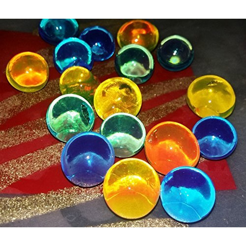 Pari Plastic Cheap Water Beads (2 X 1 Inch, Multicolour)
