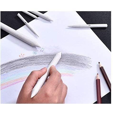 Aminit 6 Pcs Blending Stumps And Tortillions Paper Art Blenders For Student Artist Charcoal Sketch Drawing Tools