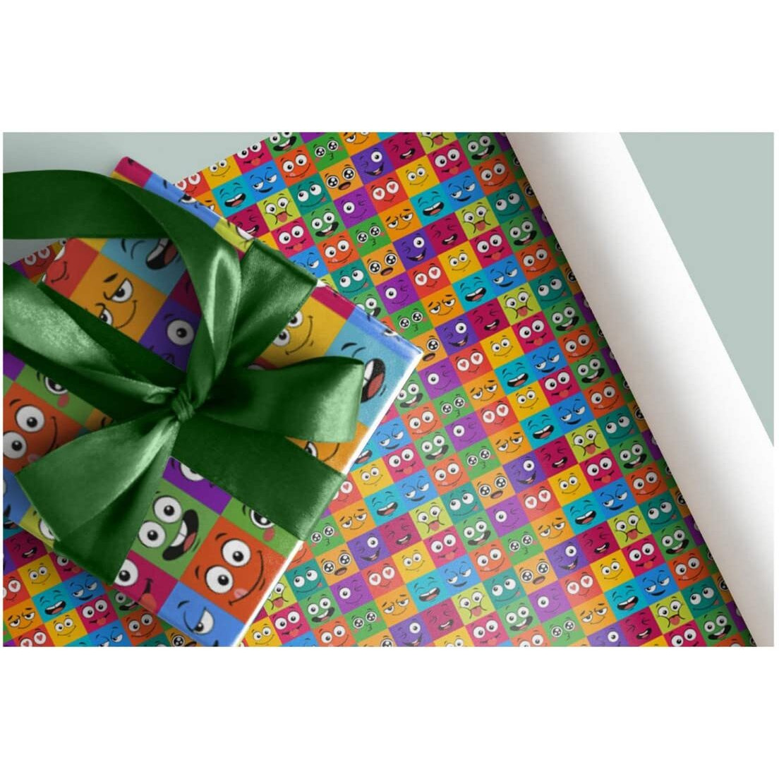 Acl Studios Quirky Emotions Gift Wrapping Craft Paper (Pack Of 10)