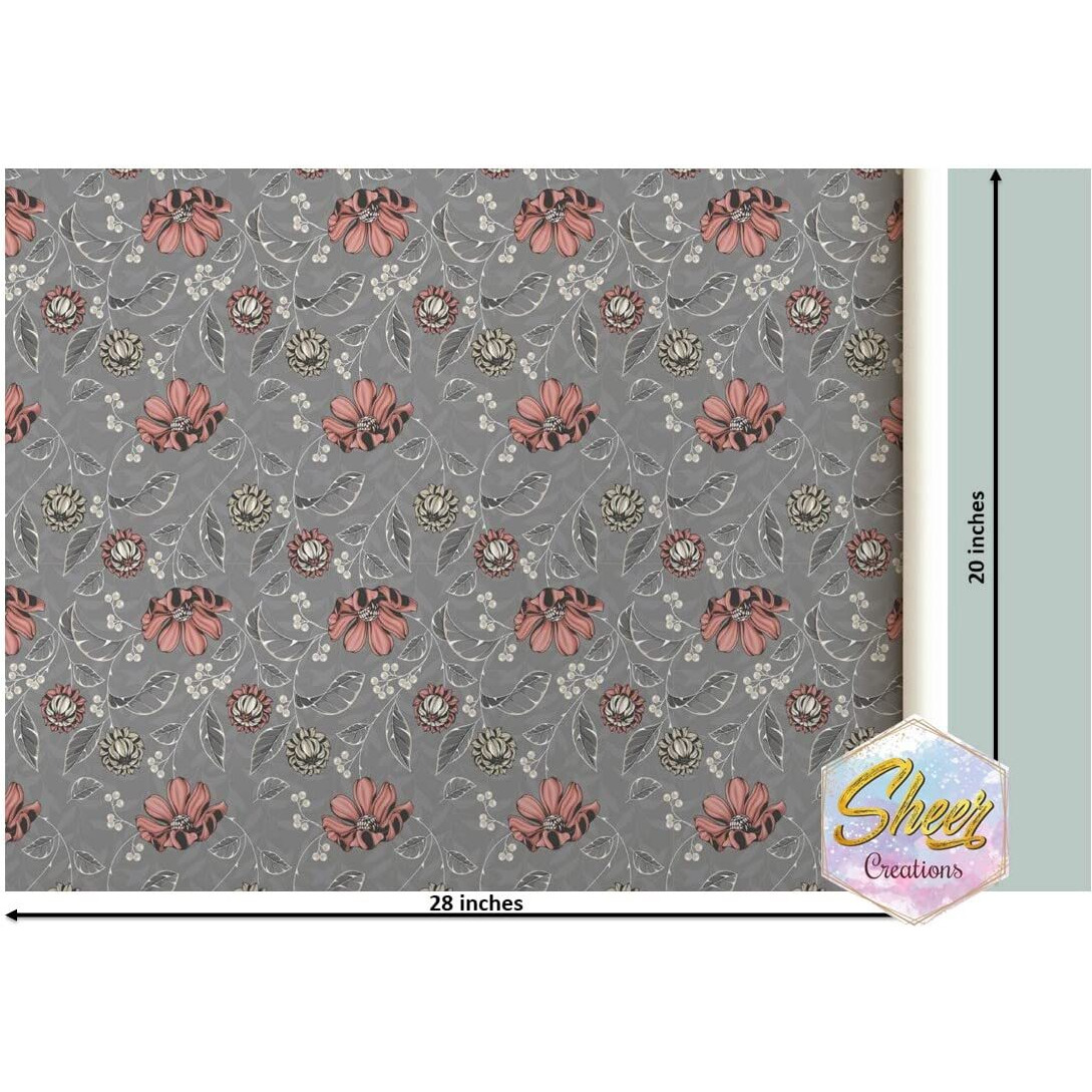 Acl Studios Polished Shades Gift Wrapping Craft Paper (Pack Of 10)