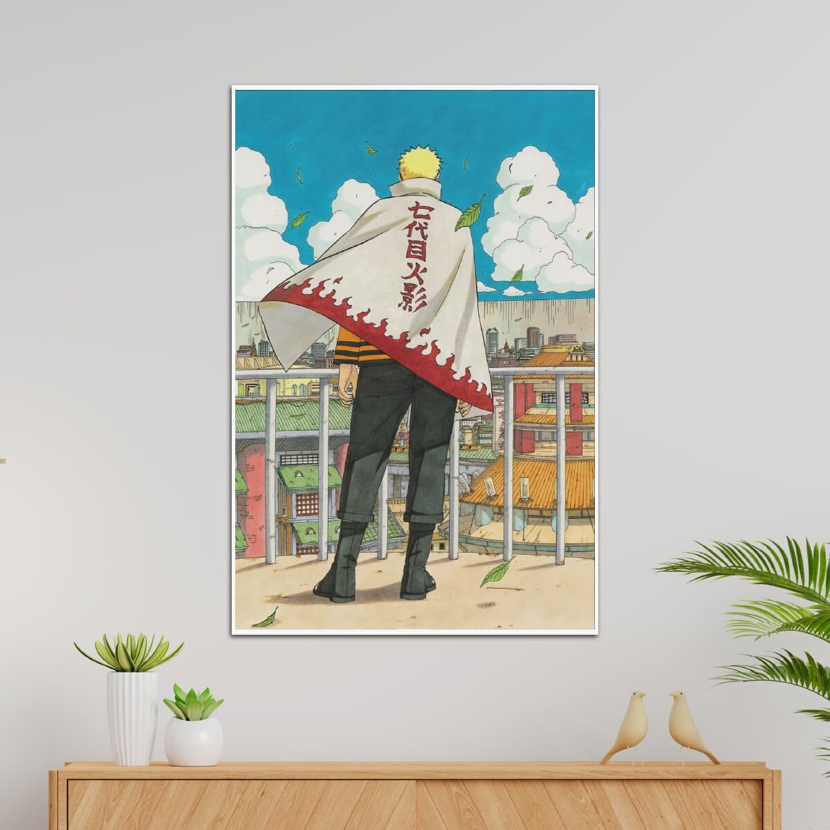 Tenorarts Naruto Uzumaki Hokage Poster Naruto Anime Wall Poster With Thick 300 Gsm Matt Finish Paper (18Inches X 12Inches)