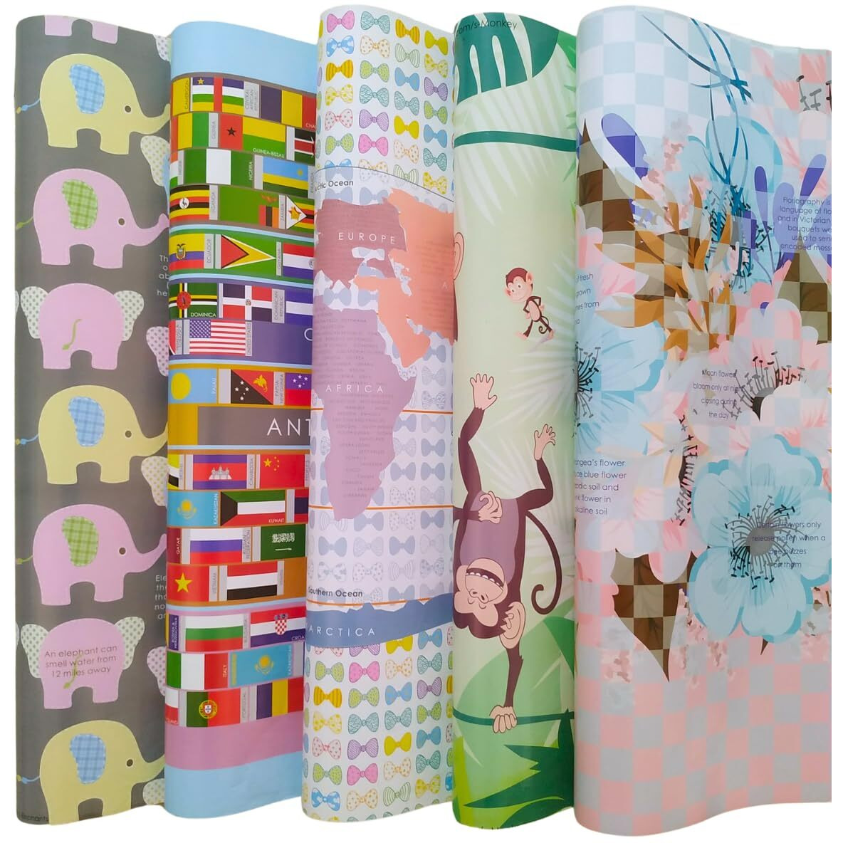 Evince - Thoughtful Presentations 10 Gift Wrapping Paper Variety | All Occasions | Birthday Baby Shower Anniversary Diwali Christmas New Year Gifts