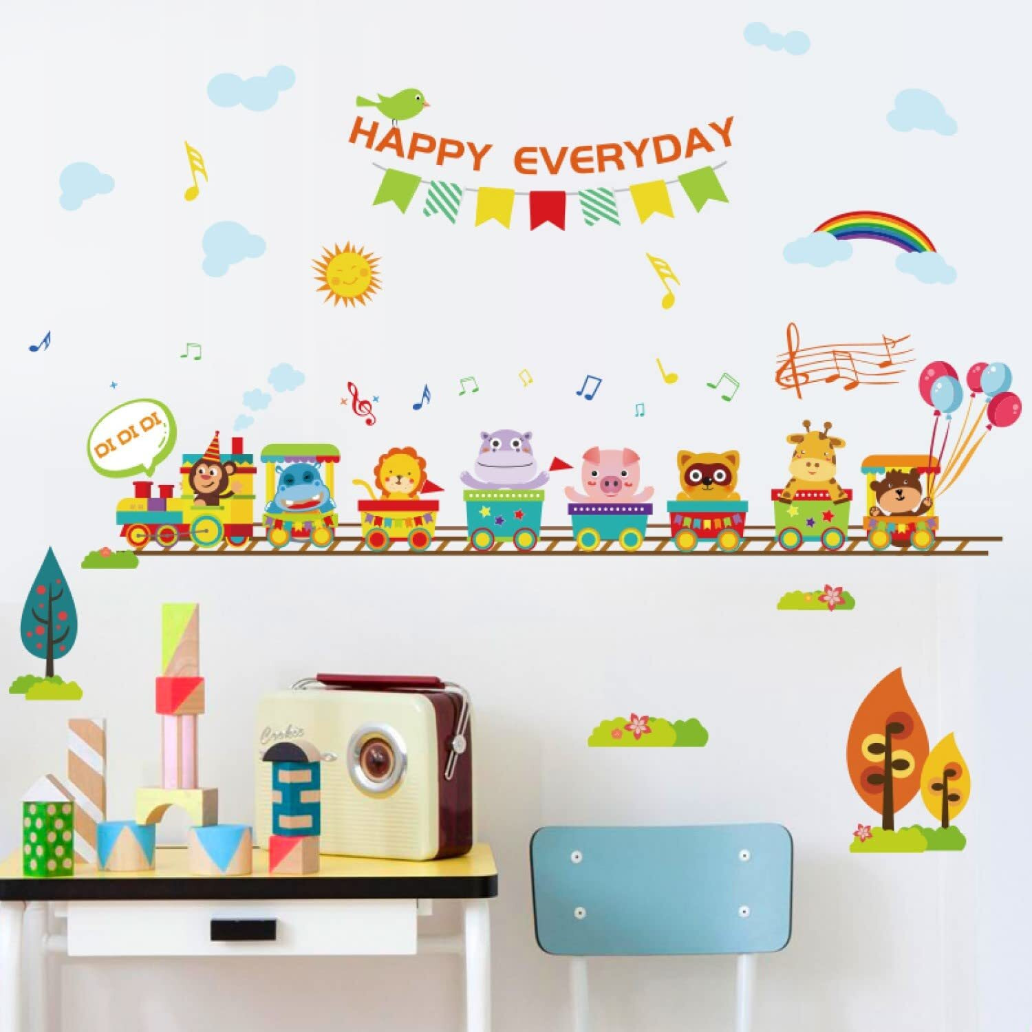 Jaamso Royals Wall Stickers For Kids, Wall Stickers For Kids Room, Kids Wall Stickers For Kids Room, Kids Room Wall Sticker (90 Cm X 60 Cm)