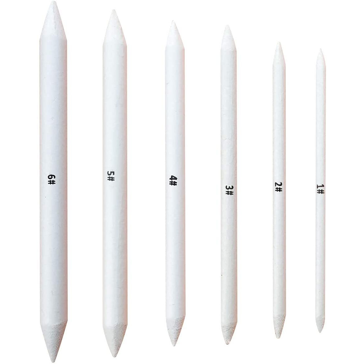 Snow Crafts 6 Pcs Blending Stumps, Sketch Drawing Tools, Paper Art Blenders For Student Sketch Drawing.(Pack Of 6)