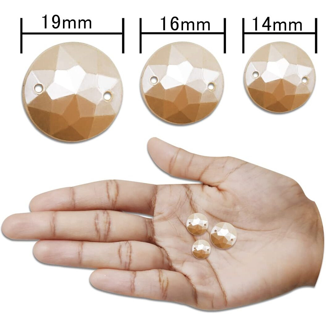 Diy Crafts 100 Grm, As Image, Mix Size 19Mm 16Mm 14Mm As Image Diy Accessory Findings Jewellery Clasps Fittings Diy Jewellery Making Accessories Pearl Color Plastic Material S(100 Grm, As Image)