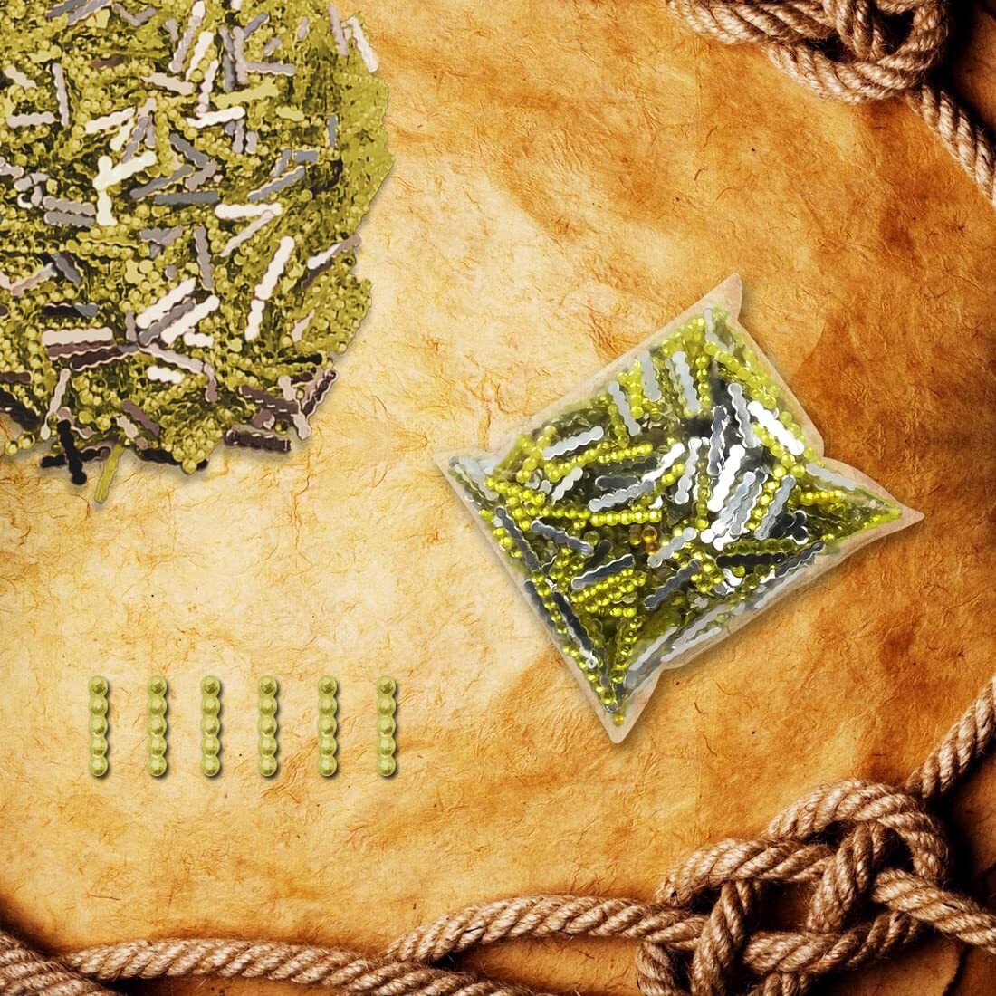 Diy Crafts 100 Grm, As Image, 4Mm X 15Mm As Image Diy Accessory Findings Jewellery Clasps Fittings Diy Jewellery Making Accessories Yellow Color Plasti (100 Grm, As Image)