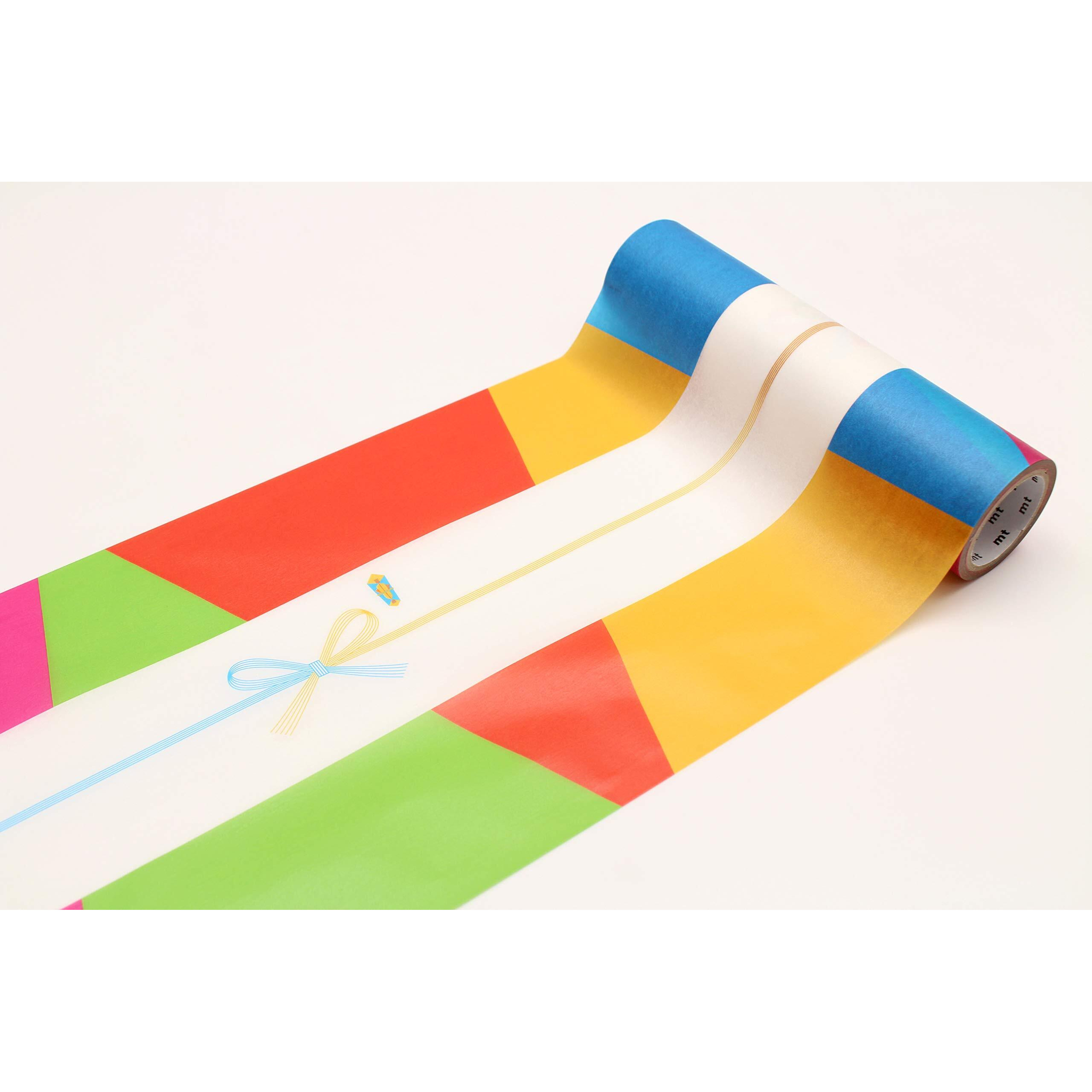 Mt Washi Wrapping Paper, Noshi Goshiki, 155 Mm X 5 Mtrs (Pack Of 1)