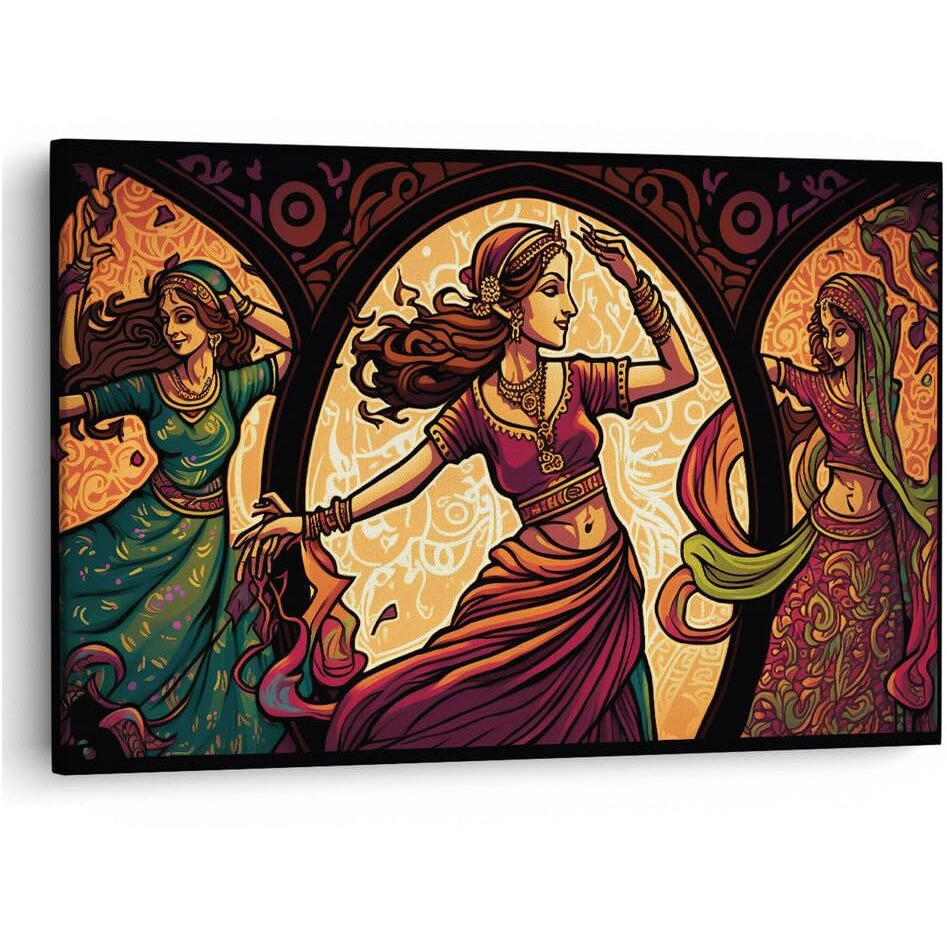 Truecanvas 16 X 24 Inch, Pine Wood Framed Canvas Paintings For Home Decor, Ready To Wall Hanging, Premium Painting For | Bedroom, Living Room, Office Wall Decoration | Wall Art Painting, Ct3381
