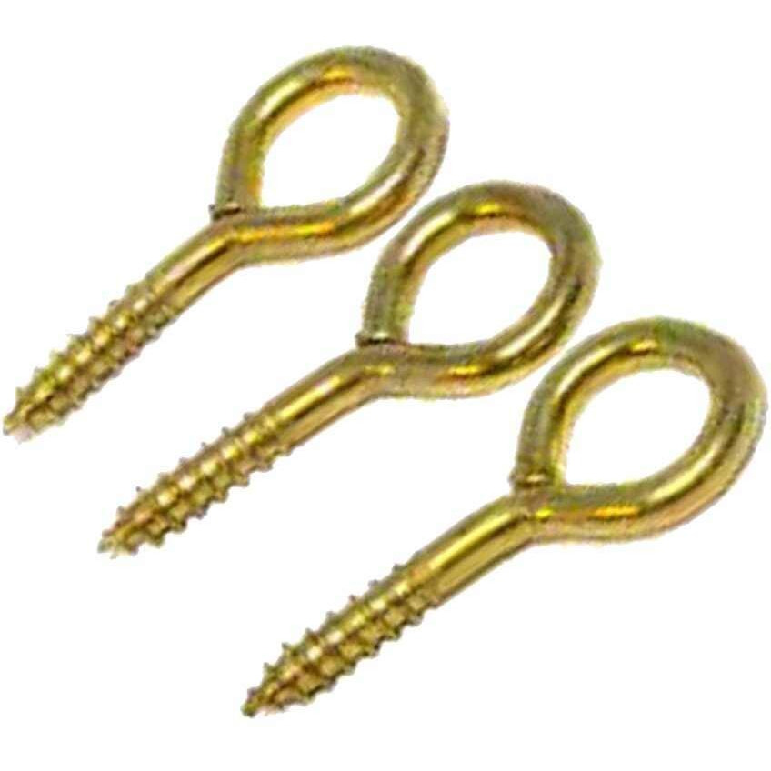 Diy Crafts Design No  3, Pack Of 50 Pcs, Small Screw Eyes Galvanized Met (Design No  3, Pack Of 50 Pcs)