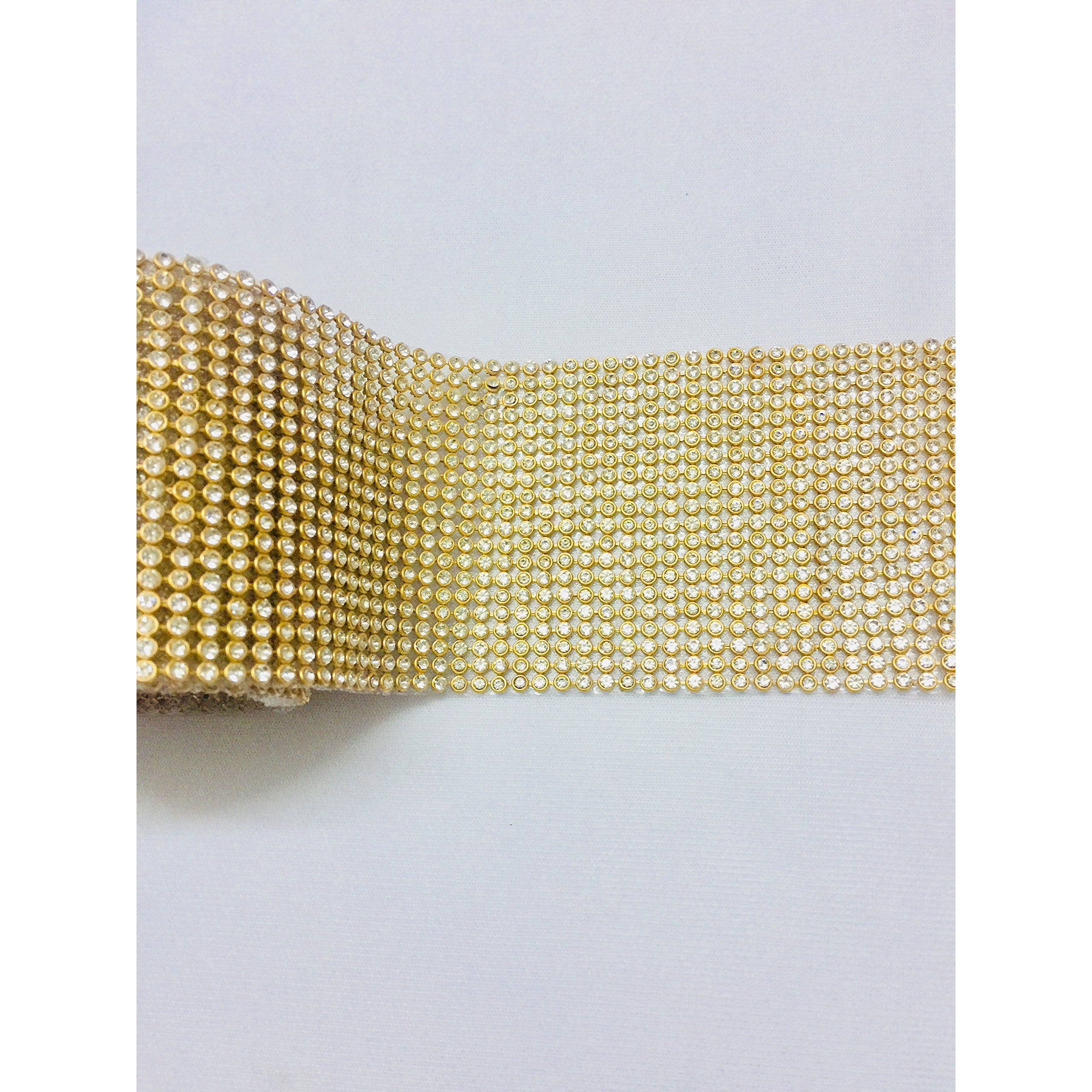 Eerafashionicing Diamond 1 Yard Beaded Lace (5X4.5X4Cm)