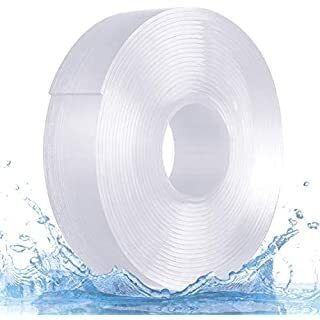 Dhanit Double Sided Tape Heavy Duty - Multipurpose Removable Traceless Mounting Adhesive Tape For WallsWashable Reusable Strong Sticky Strips Grip Tape