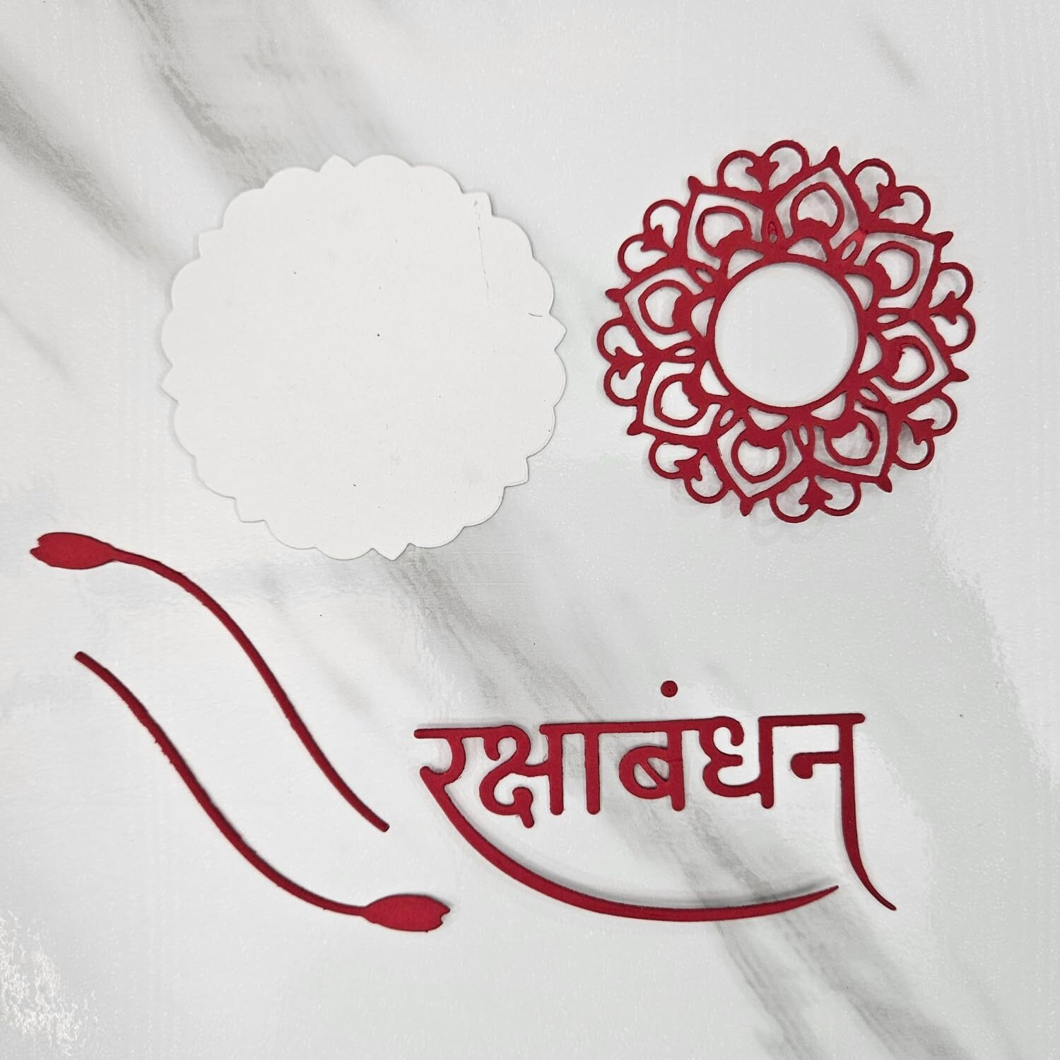 Craftangles Steel Dies - Happy Rakshabandhan (Set Of 5 Dies)
