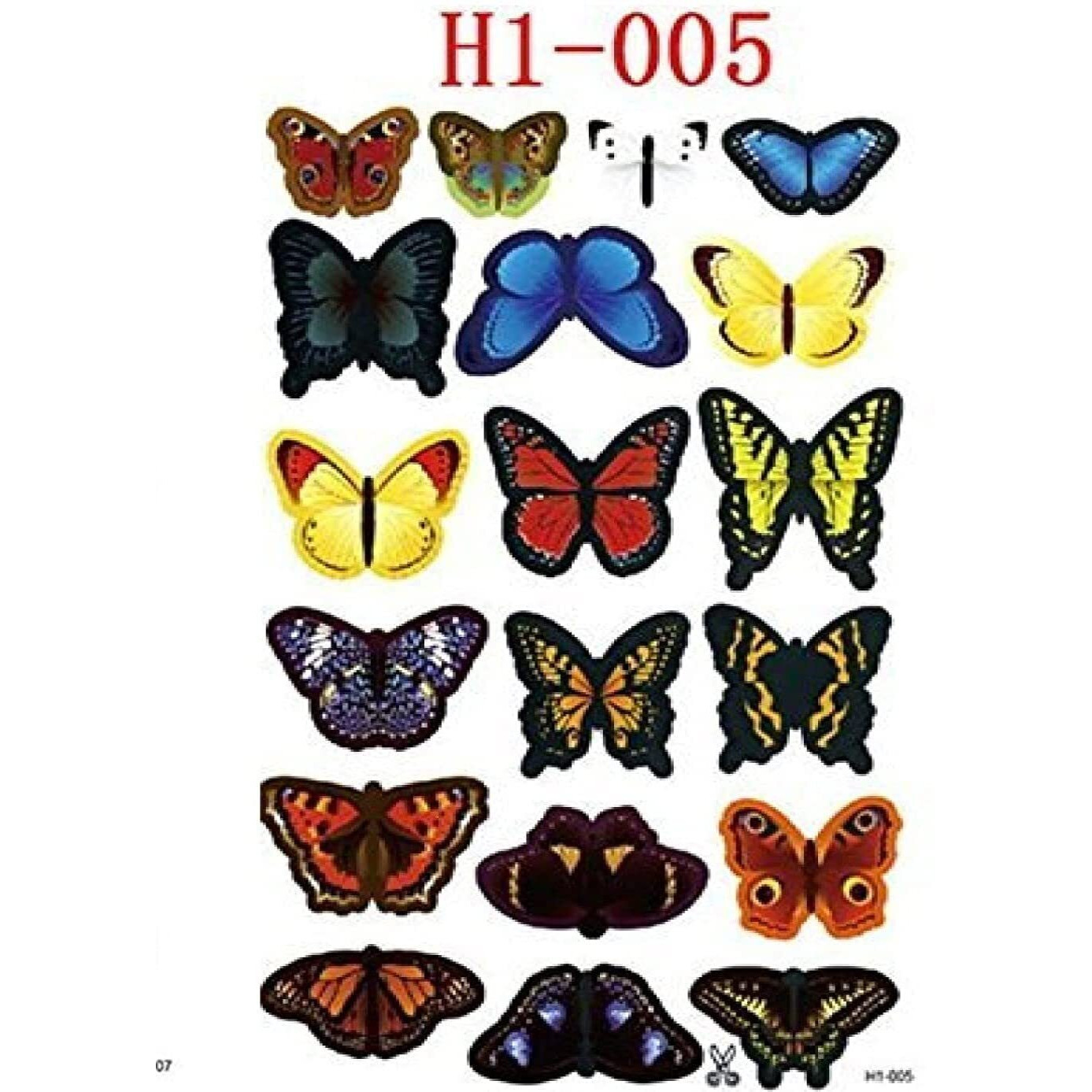 Jaamso Royals Butterfly Stickers For Wall, Butterfly Decoration Items, Butterfly Stickers, Butterfly Wall Decor, Butterflies, Butterflies For Wall Decoration (21 Cm X 30 Cm)