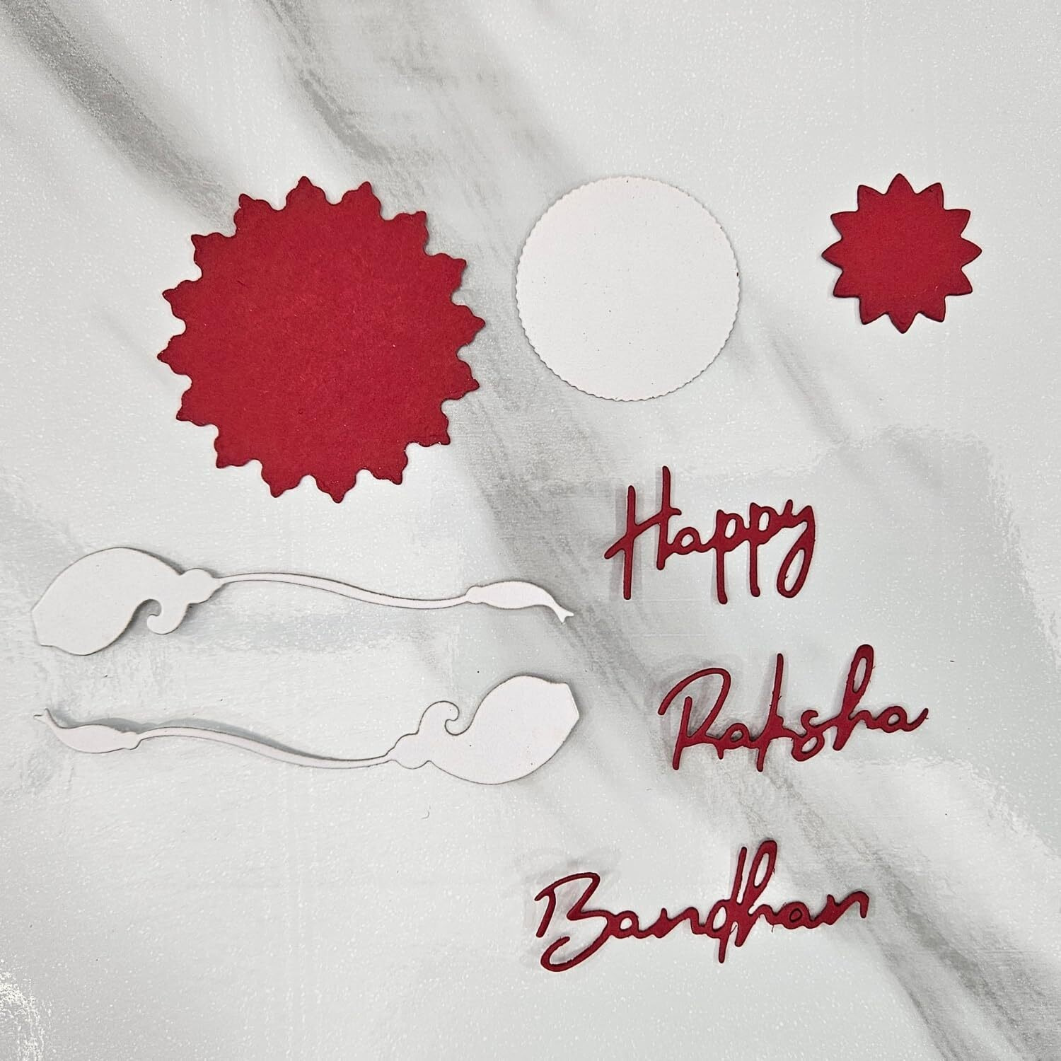 Craftangles Steel Dies - Happy Rakhi (Set Of 8 Dies)