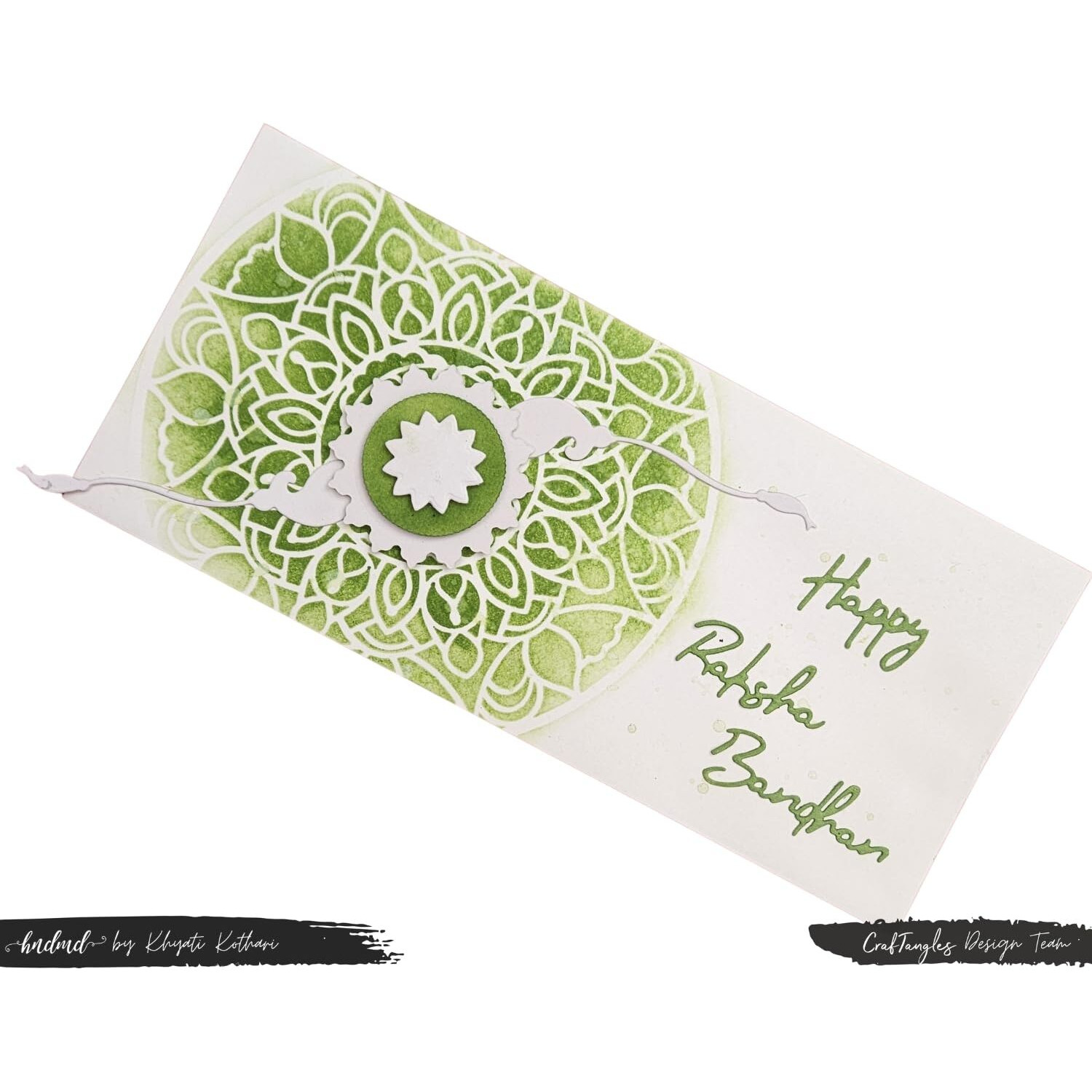 Craftangles Steel Dies - Happy Rakhi (Set Of 8 Dies)