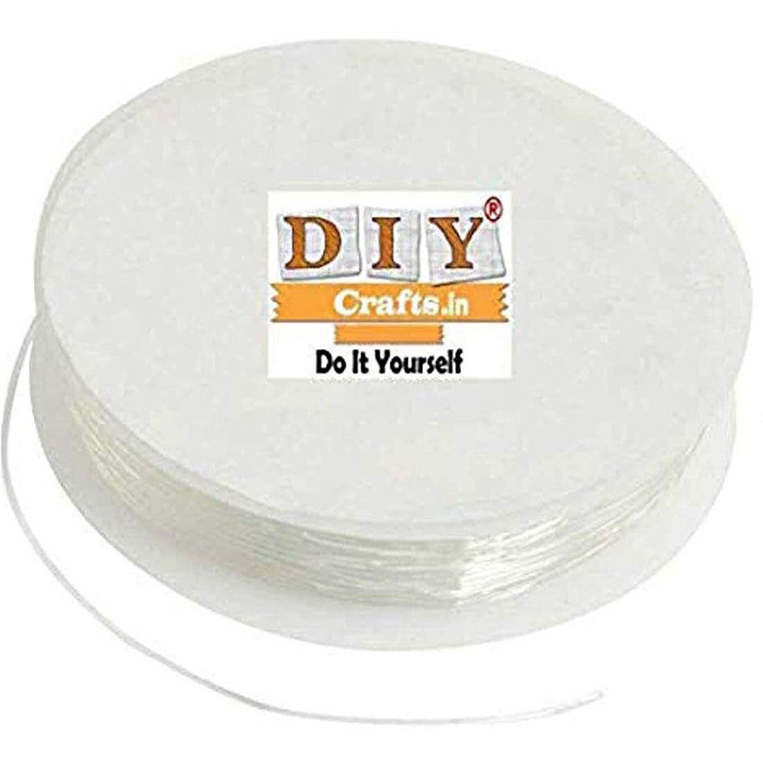 Diy Crafts Only 1 Roll, Stretchy Elastic, Stretchy Elastic Crystal Rope String Cord Thread Bracele (Only 1 Roll, Stretchy Elastic)