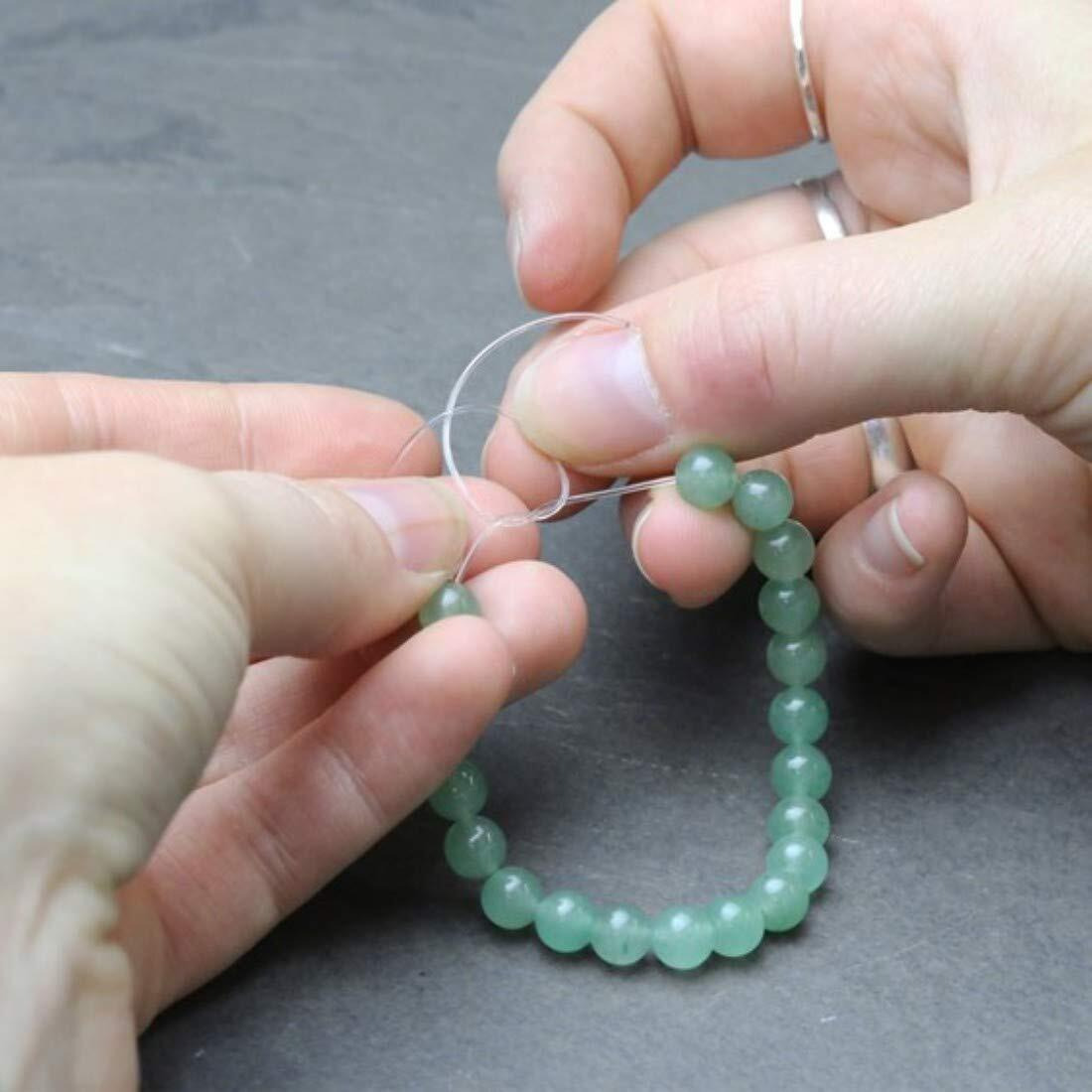 Diy Crafts Only 1 Roll, Stretchy Elastic, Stretchy Elastic Crystal Rope String Cord Thread Bracele (Only 1 Roll, Stretchy Elastic)