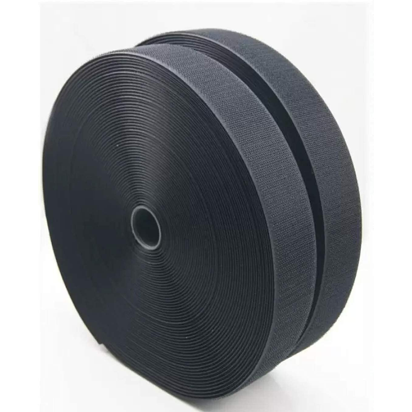 Shopee 1 Inch Wide Beige Sew On Hook And Loop Tape Non-Adhesive 5 Mtr Length Nylon Hook Loop Fabric Hook And Loop Tape Interlocking Tape Fastener Set For Handbags Clothing Shoes Backpacks Diy Crafts