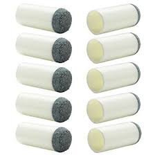 Lgb Combo Of Master Blue Chalk 12 Pcs & Slip On Tip 9Mm (10 Pcs)