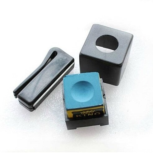 Plastic Chalk Holder 2Pcs Chalk 2Pcs Tip & Gloves