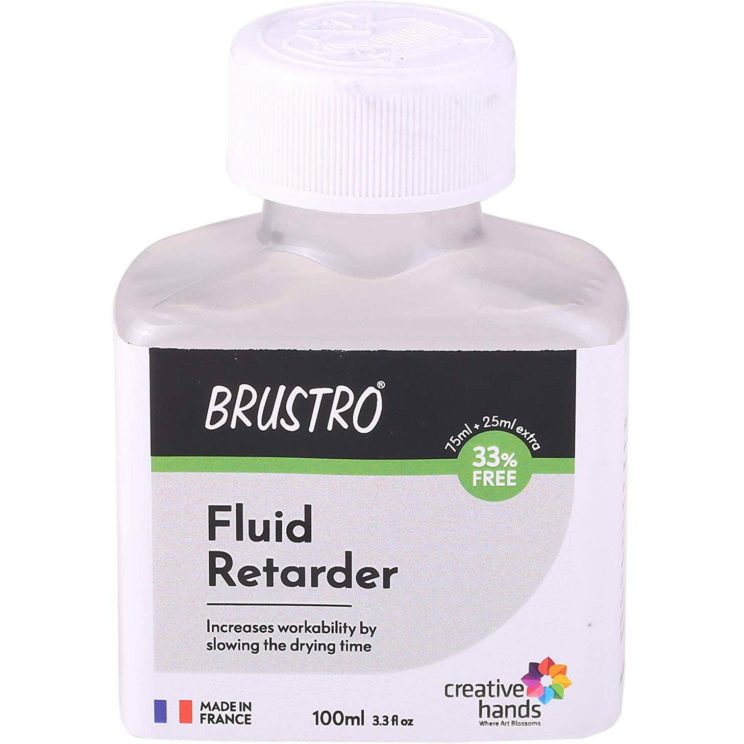 Brustro Professional Fluid Retarder 100Ml (75Ml + 25Ml Free)