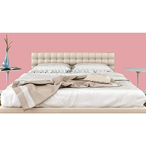 Jaamso Royals Light Pink Plain Matt Wallpaper - Self Adhesive, Water Proof, Peel And Stick Sticker (60 Cmx 500 Cm, Light Pink)