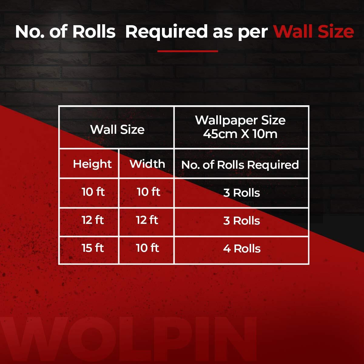 Wolpin Wall Stickers Wood Wallpaper Diy Vinyl Shelf Liner, Door, Furniture, (45 Cm X 10 M) Almirah, Table Top, Wardrobe, Kitchen Cupboard Decal, Black Brown