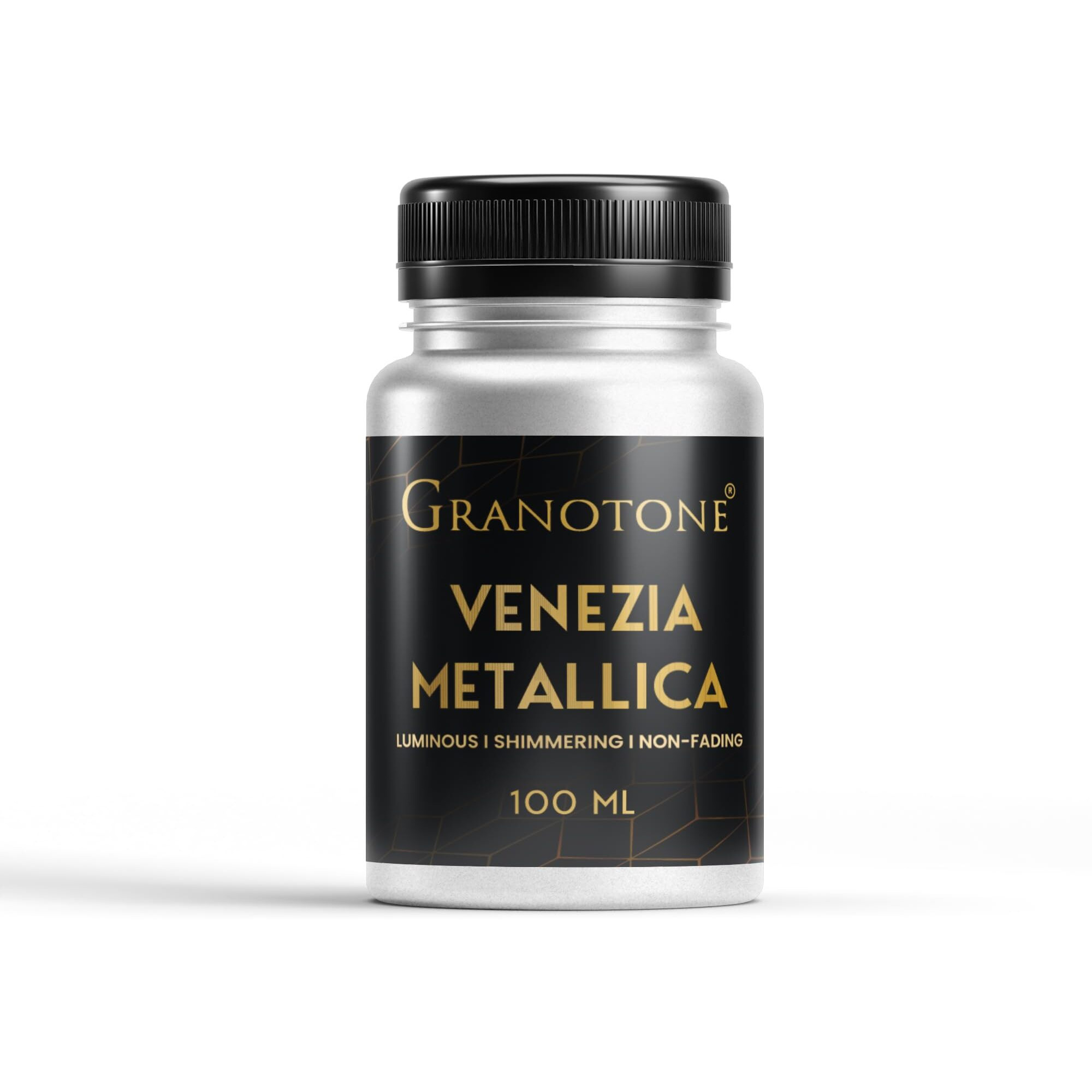 Granotone Acrylic Venezia Non-Fading Shimmering Metallic Colour Acrylic Paint With Rich Pigments Non-Toxic Ideal For Kids Artist & Beginners (Gold, Silver)